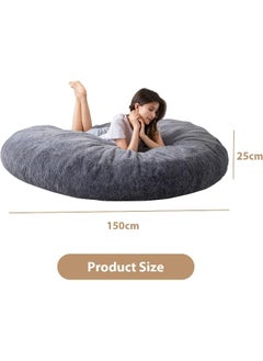 Poppins Home Giant Luxury Plush Bean Bag Sofa with Soft Filling  Ultimate Comfort for Adults, Couples & Guests  - Image 2