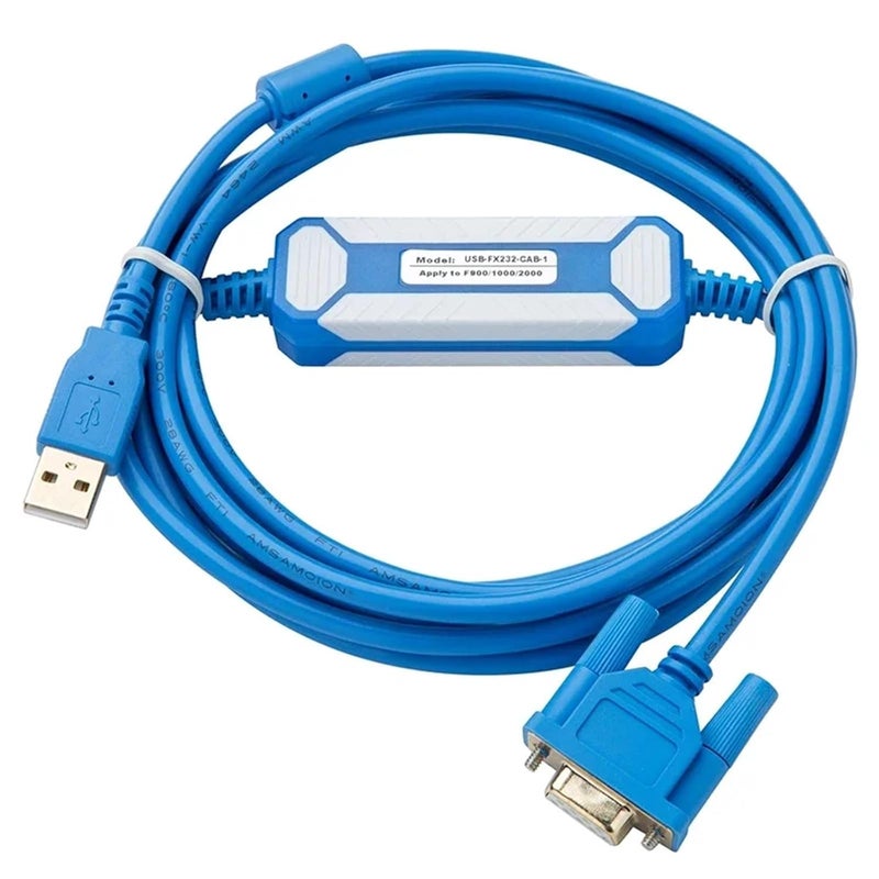كابل برمجة USB-FX232CAB-1 لشاشات اللمس من السلسلة F940/F930/F920 وخط بيانات A970 A985GOT USB-AC30R2-9SS (مطلي بالذهب) - Image 1