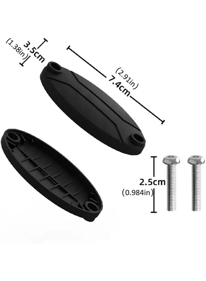 A Set Of Two Piece Hidden Mount For Object Tracker Designed For Bicycle Tracking And Anti Theft Purposes Model CP1735 - Image 2