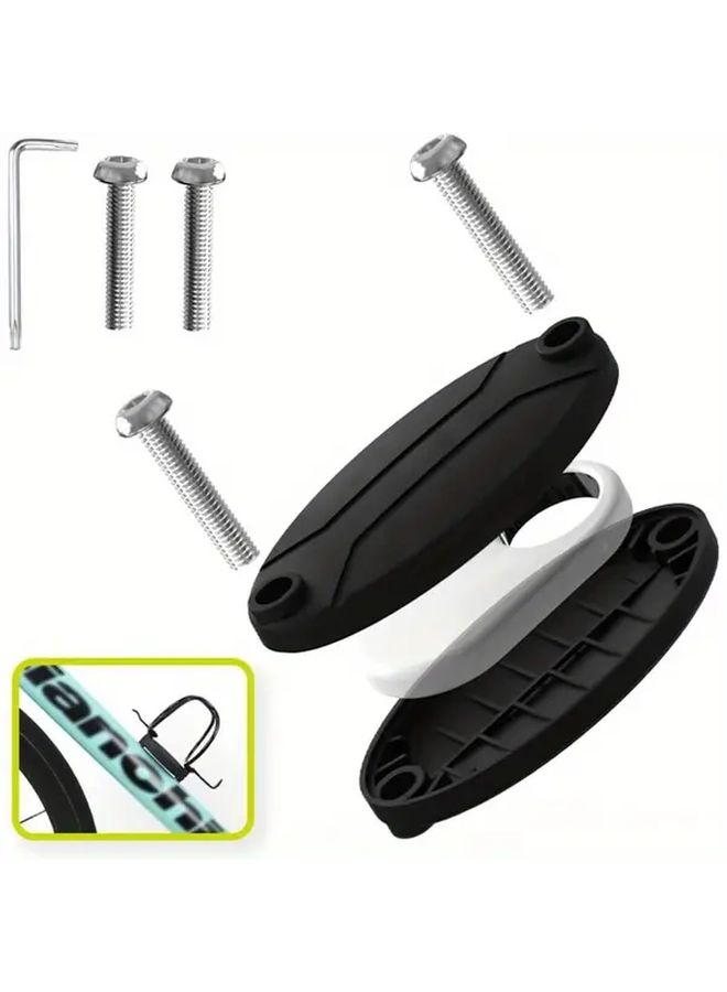 A Set Of Two Piece Hidden Mount For Object Tracker Designed For Bicycle Tracking And Anti Theft Purposes Model CP1735 - Image 1