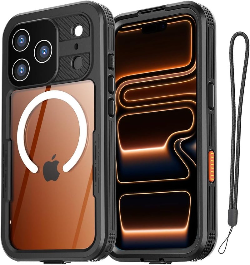 AICase Advanced compact design Waterproof Case for iPhone 17 Pro Max+MagSafe Support Clear Water Proof Snowproof/Dustproof/Shockproof,IP68 Certified 360 Full Body Protection Fully Sealed Underwater for iPhone 17 Pro Max_2 Repeated use trusted quality - Image 1