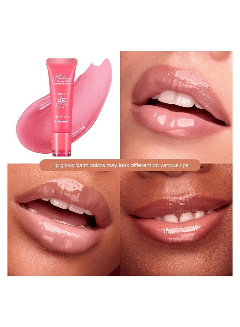 KASTWAVE 4Pcs Lip Sleeping Mask, Tinted Lip Balm, Overnight Treatment Lip Care, Moisturizing Berry Lip Mask for Chapped Cracked Dry Lips, Reduce Lip Lines - 4 Colors - Image 5