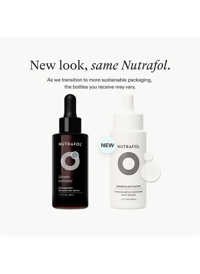 NUTRAFOL - Women's Hair Serum, Supports Visibly Thicker and Stronger Hair, Vegan, Lightweight and Fast-Absorbing - 1.7 Fl Oz, Pack of 2 - Image 1