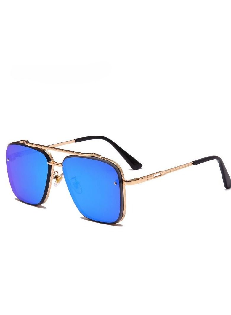HDCRAFTER Metal Frame Polarized UV400 Sunglasses - Image 1