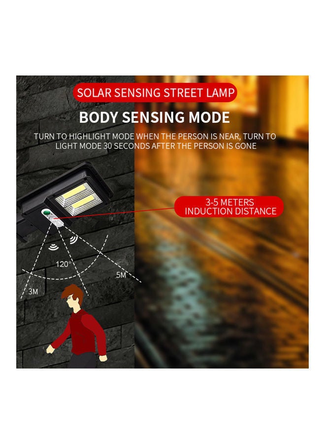 NIBEMINENT Solar Integrated Street Light White - Image 5