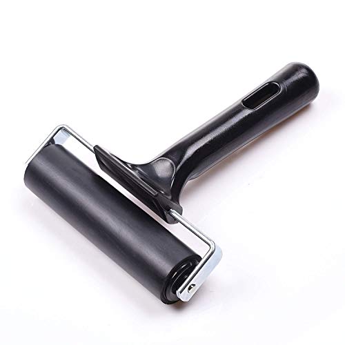 AKIRO 4-Inch Rubber Brayer Roller for Printmaking, Great for Gluing Application Also. (Original Version) - Image 1