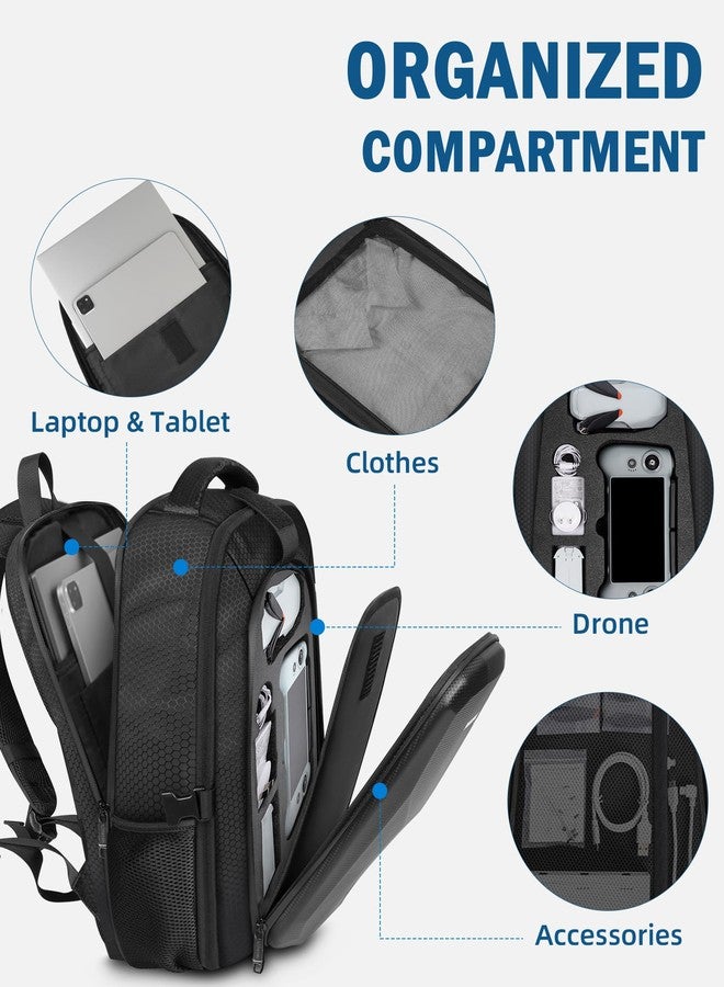 PEKREWS Atom 2 Case, Expandable Atom 2 Backpack for Potensic RC PTD 1 Controller - Image 4