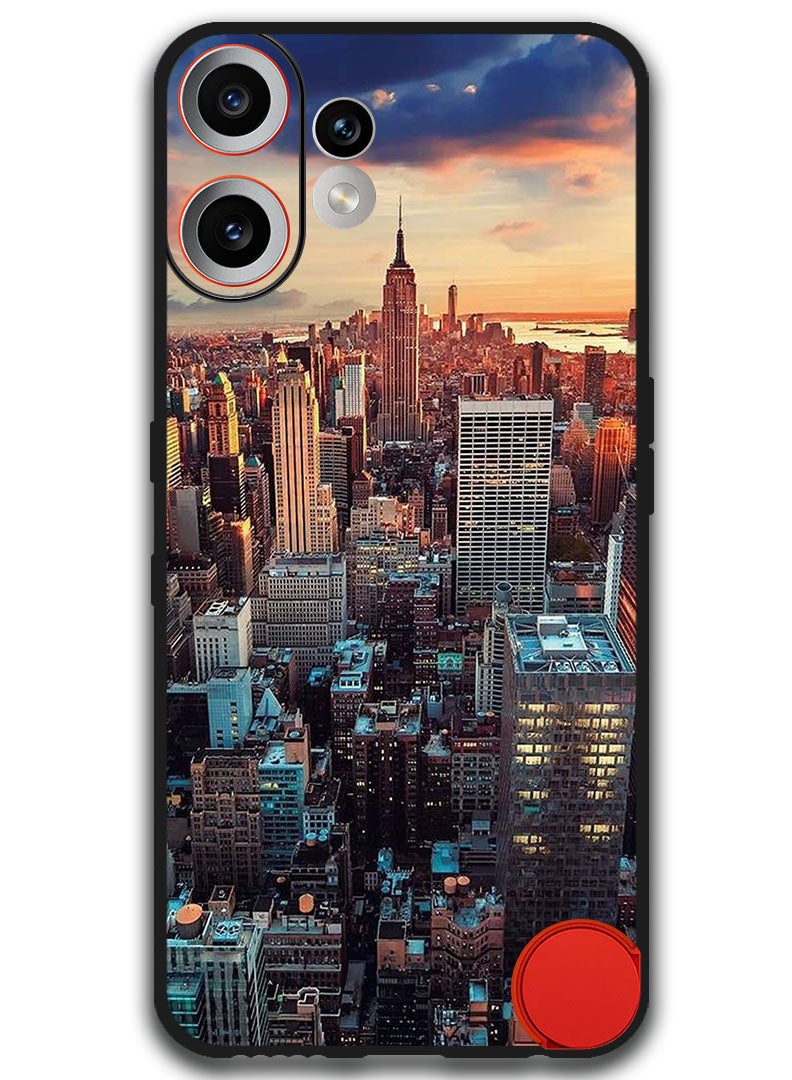 Theodor Case Compatible with Nothing CMF Phone 2 Pro 6.77 Inch Protection Shockproof Bumper Cover Newyork City - Image 1