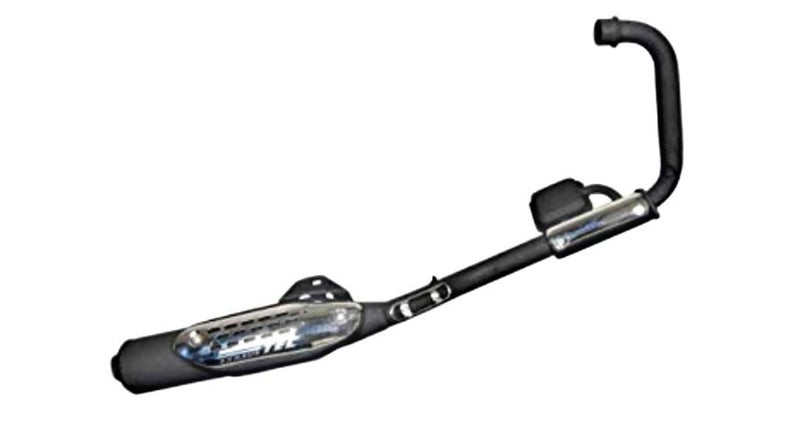 SILENCER'S for Bajaj Pulsar DTSI 150cc 180cc Motor Bikes. It Comes with 3 COMPLIMENTARY Heat Protection Shields/Covers/Guards amounting to Rs. 470 at no Extra Cost. (Simple Matte Black)