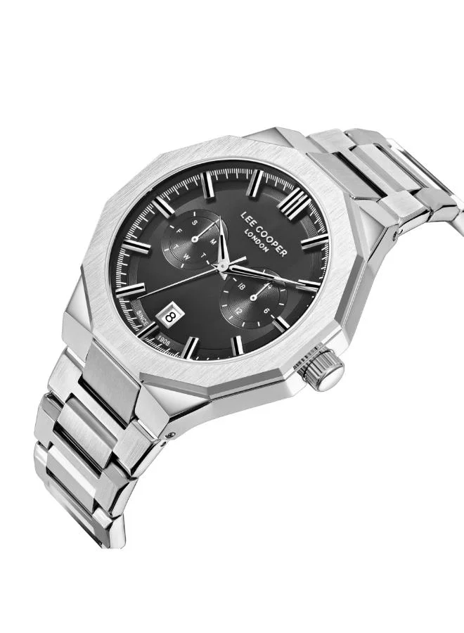 Lee Cooper Men's Metal Multi Function Watch LC08018.350 - 44 mm