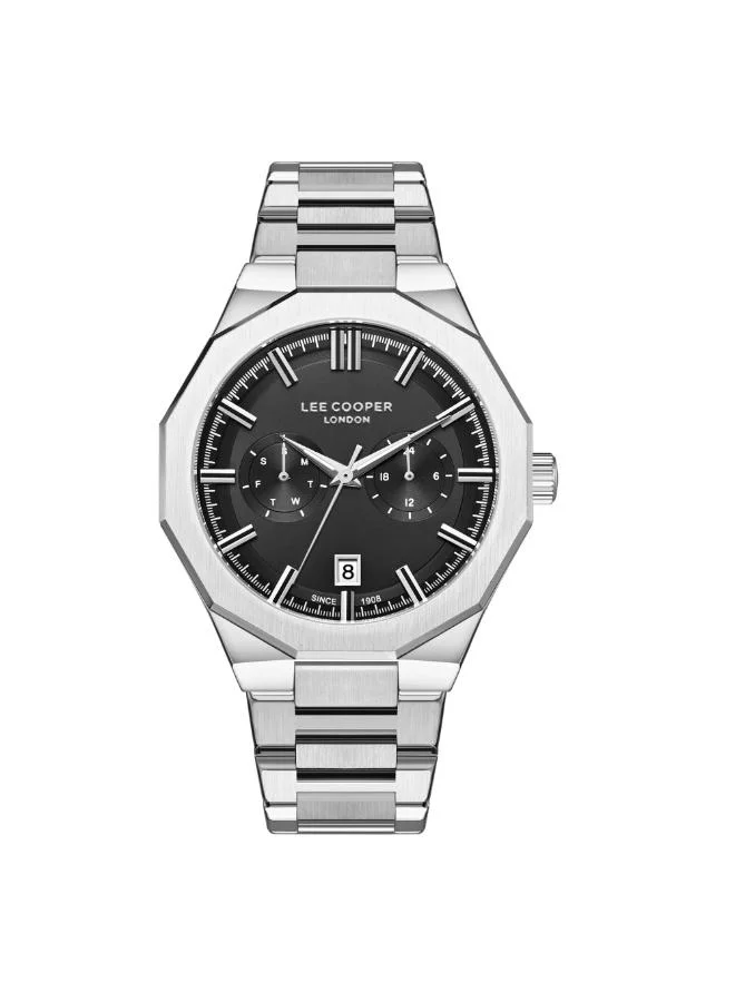 Lee Cooper Men's Metal Multi Function Watch LC08018.350 - 44 mm