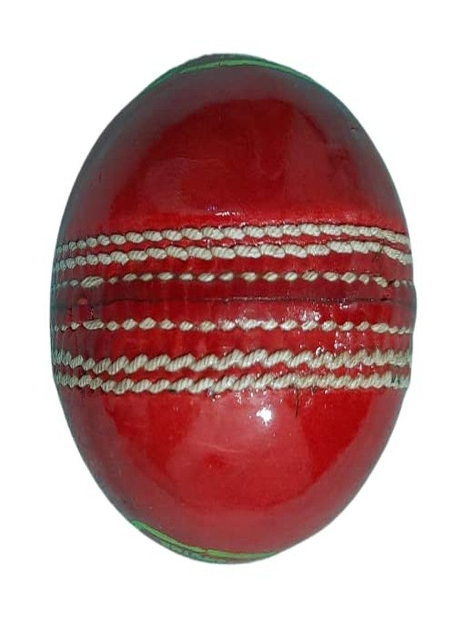 NHD 4-Piece Constructions Standard Cricket Leather Ball Club - Pack of 6 Balls - Image 3