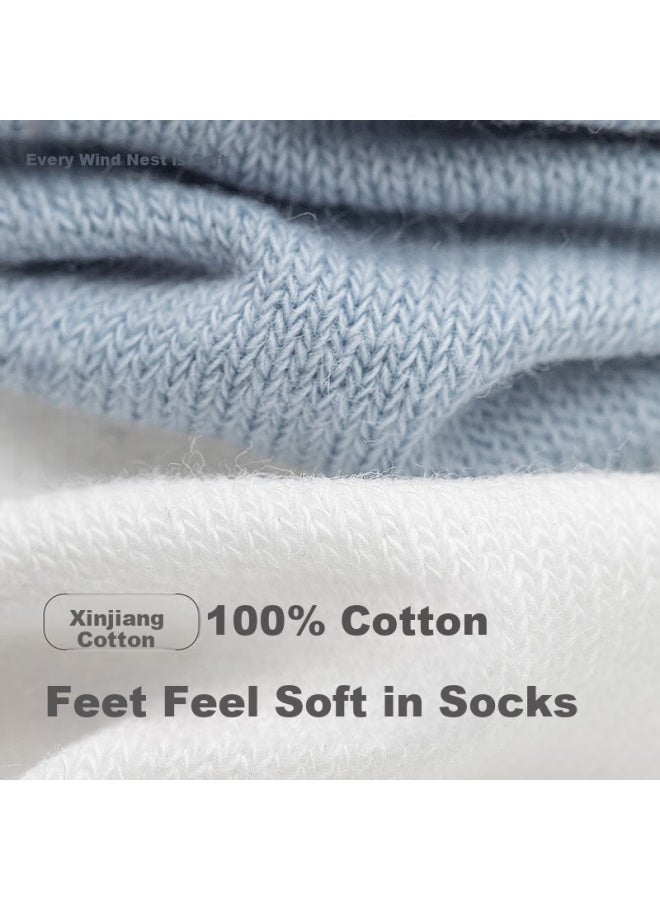Your Sun Comfortable And Refreshing Men'S Socks For Spring And Summer, Thin Short Tube Antibacterial And Odor-Resistant Sports Socks 7 Pairs Pack - Image 5