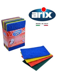 arix ARIX Splendelli Classic Colorful Scouring Pad - 10PCS: Vibrant and Effective Cleaning Solution 