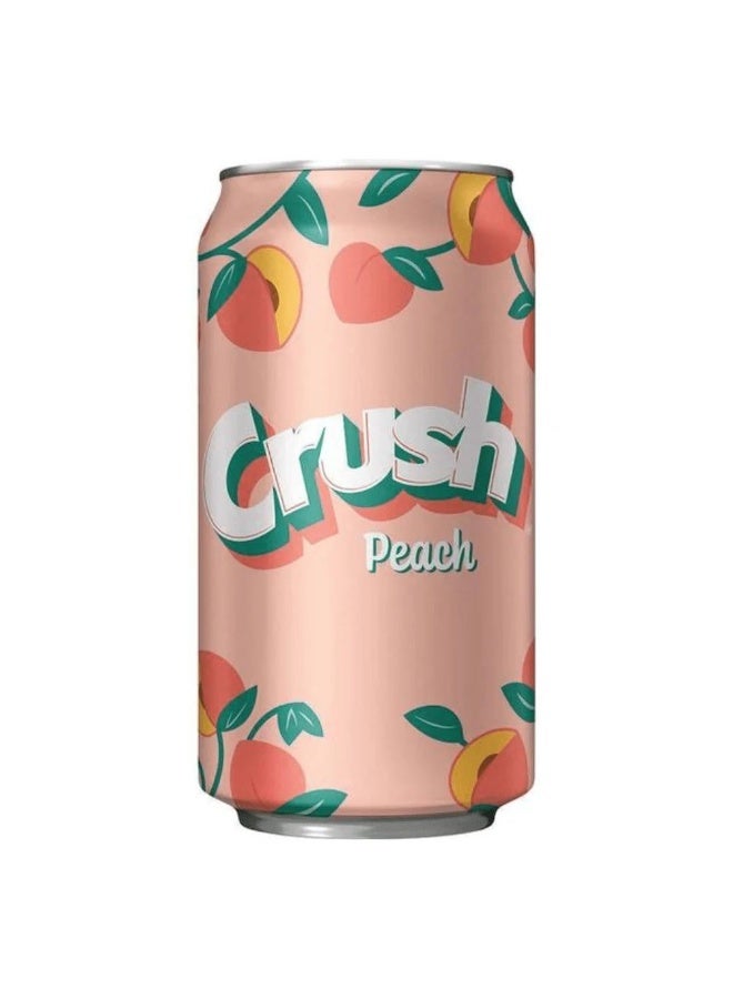 Crush Peach Soda 355ml - Image 1