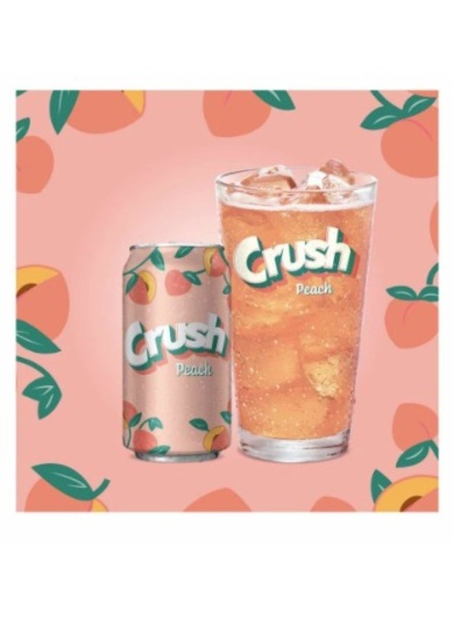 Crush Peach Soda 355ml - Image 2