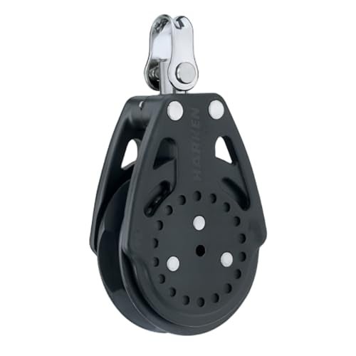 Harken 2625 57mm Carbo Ratchamatic Block with Swivel - Image 1