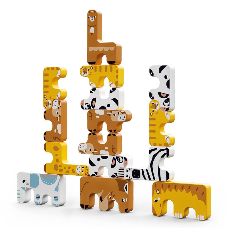 Stacking Games Toys, Animal Balance Blocks