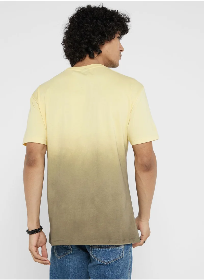 Seventy Five Dye Printed T-Shirt