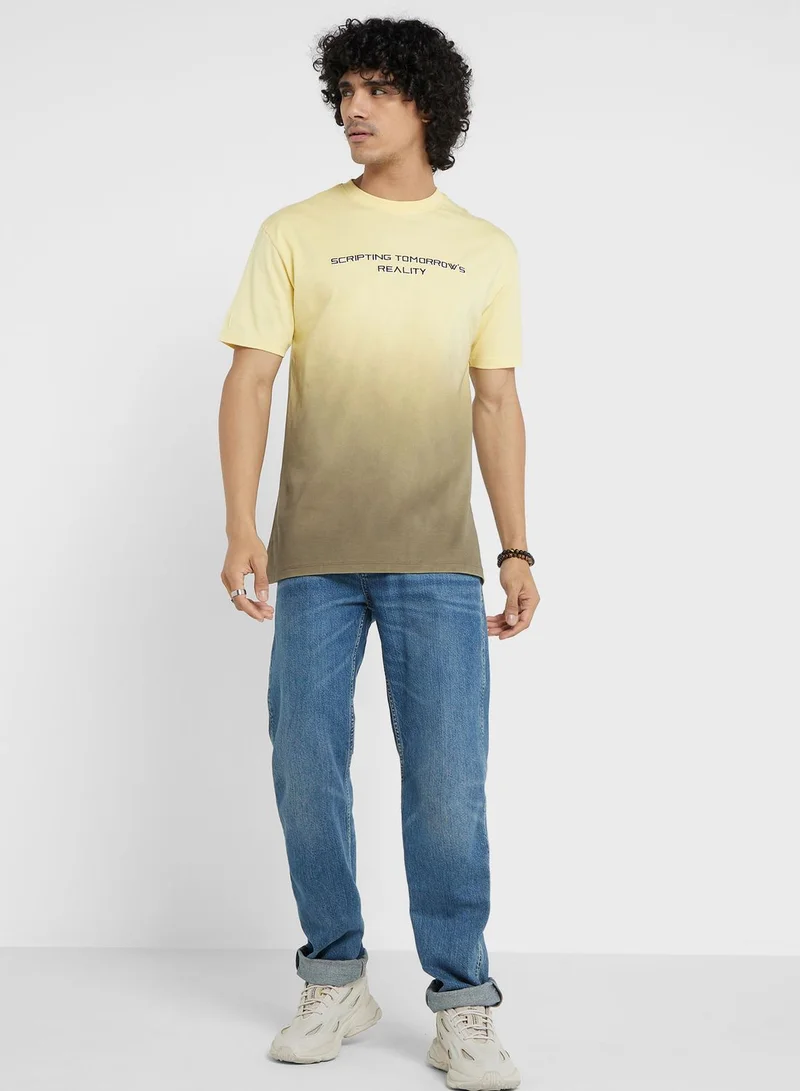 Seventy Five Dye Printed T-Shirt
