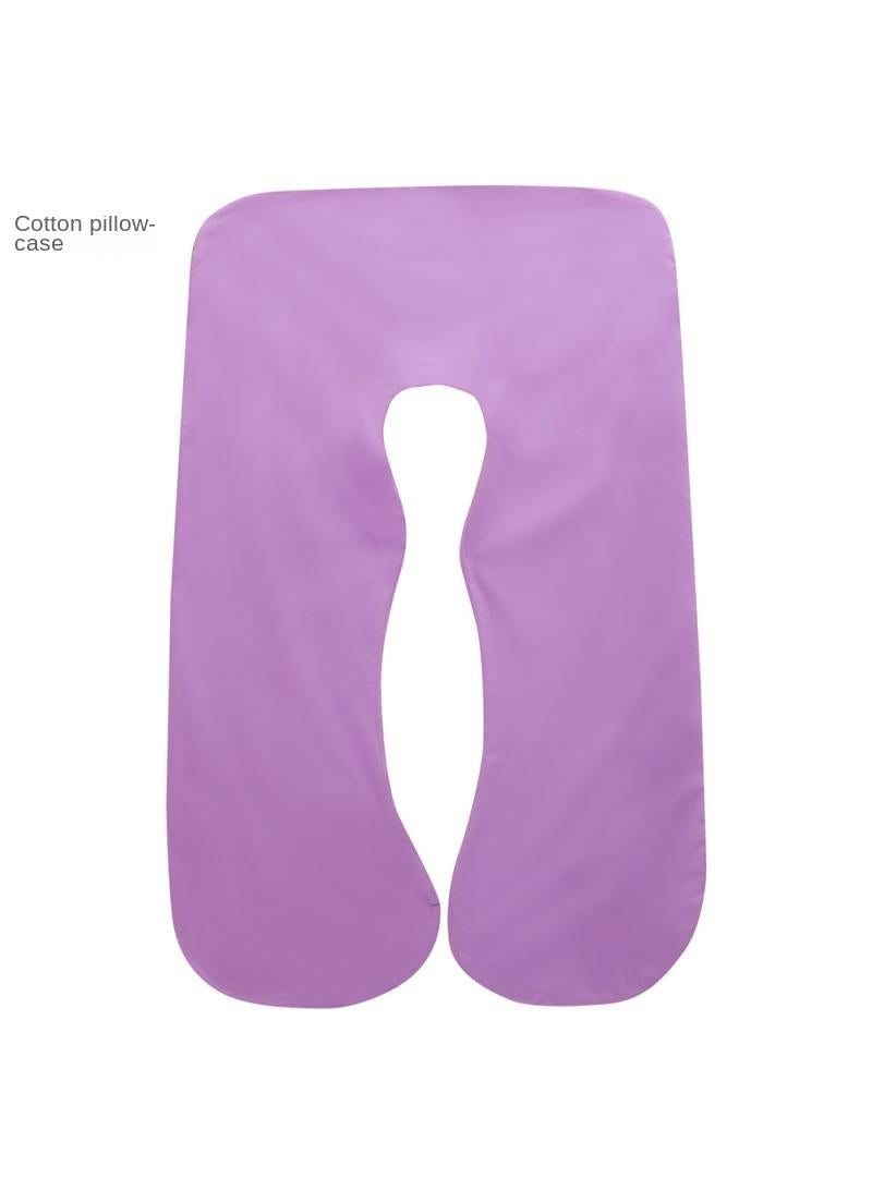 غطاء وسادة قطنية للحمل على شكل U كامل الجسم 70x130 سم - Image 1