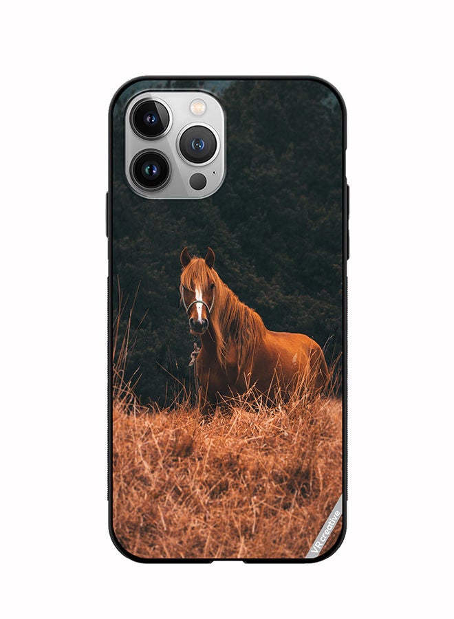 VR CREATIVE Protective Case Cover For Apple iPhone 12 Pro Max Royal Horse Design Multicolour - Image 1