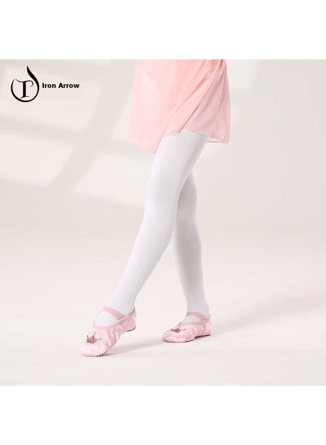 Tiejian Ballet Tights For Children, Spring Thin Fleece Dance Socks, Adult Body Training And Performance Leggings, Size M - Image 4