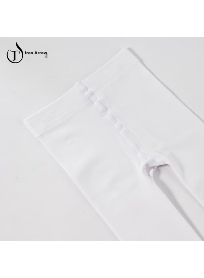 Tiejian Ballet Tights For Children, Spring Thin Fleece Dance Socks, Adult Body Training And Performance Leggings, Size M - Image 5