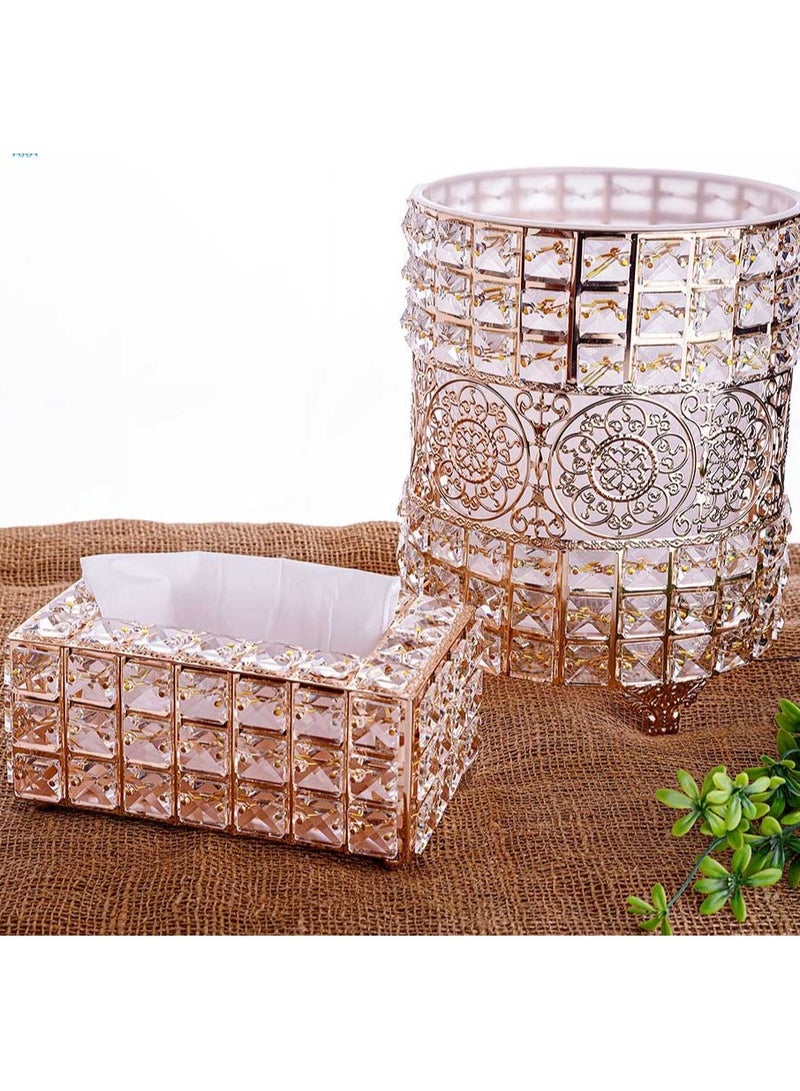 A basket set with a tissue box - Design 3 