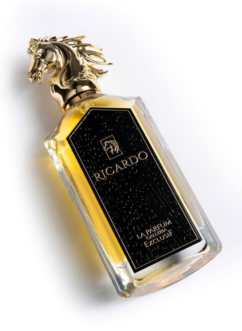 La Parfum Galleria - Ricardo Exclusif | Eau de Parfum | Leather & Fresh scent | long lasting perfume for men | Smell Like Luxury, Feel Like Royalty! 100 ml - Image 1