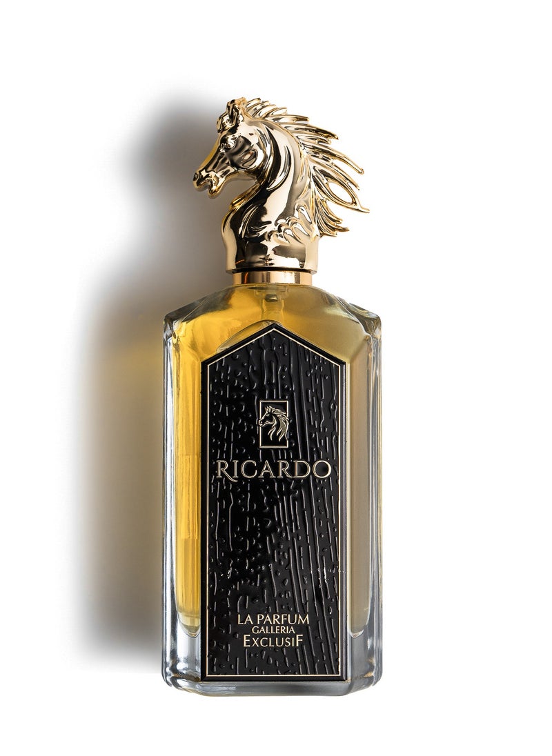 La Parfum Galleria - Ricardo Exclusif | Eau de Parfum | Leather & Fresh scent | long lasting perfume for men | Smell Like Luxury, Feel Like Royalty! 100 ml - Image 1