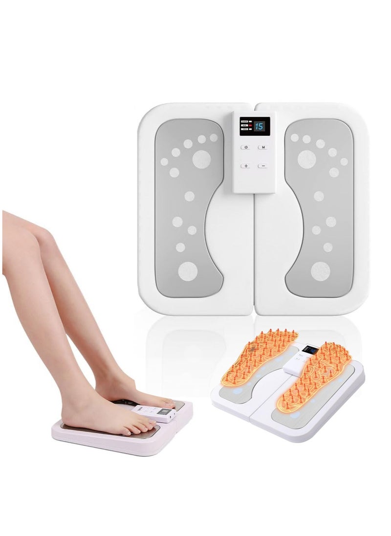 Portable Foldable Electric USB EMS Feet Massager, Foot Stimulator Massage, Foot Reflexology Massager, Footrest Pad with 50 Intensities &10 Modes Muscle Relaxation Foot Fatigue and Soreness discomfort - pzsku/Z0494C7DB4FDD9606E3EAZ/45/_/1726647711/0a35ca35-e3e4-4cad-b0e7-b6f4fcf7f6a1