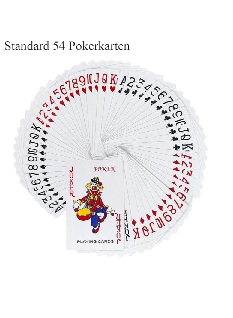 Standard playing cards, professional printed playing cards, used for poker card games - Image 2