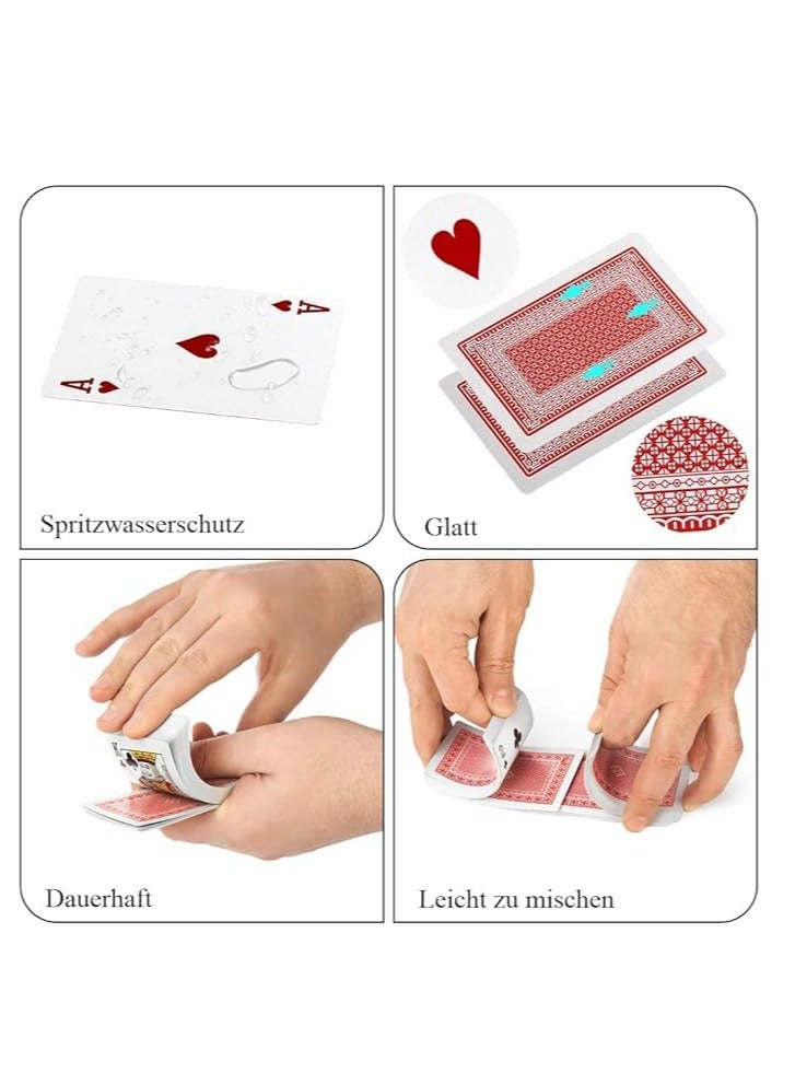 Standard playing cards, professional printed playing cards, used for poker card games - Image 5