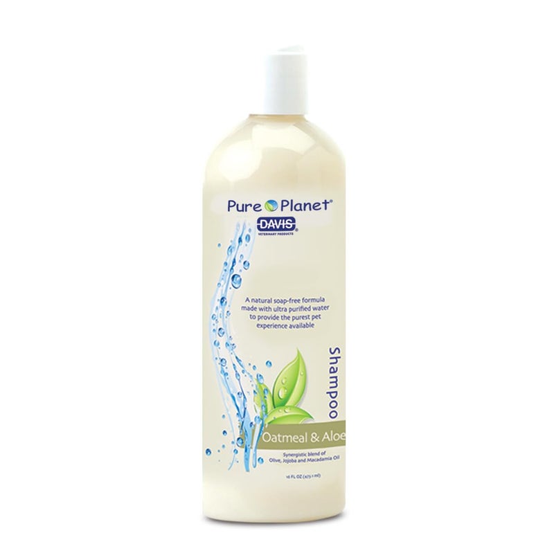 Davis Manufacturing Davis Pure Planet Oatmeal & Aloe Pet Shampoo, 16 oz - Image 5