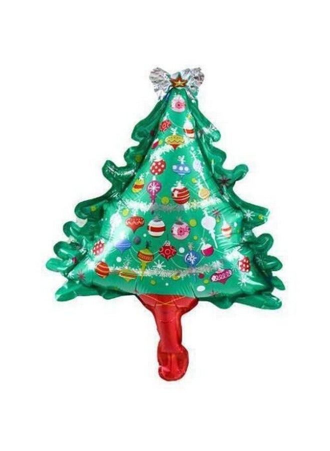 Krisah Pack of 6 Mini Christmas Foil Balloons Decoration Small - Image 4
