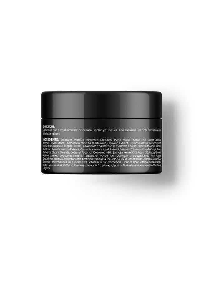 GENTLEHOMME Collagen Eye Cream - Men's Eye Cream - With Collagen, Hyaluronic Acid & Caffeine - Helps Smooth, Restore & Hydrate Under Eyes - For Wrinkles & Dark Circles -All Skin Types -Vegan - 1.7oz - Image 3