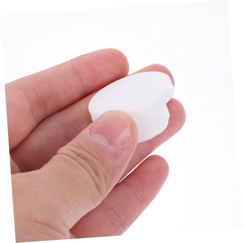 10 Pack White Silicone Sink Overflow Hole Cover Seal Ring For Kitchen Bathroom Basin - Image 4