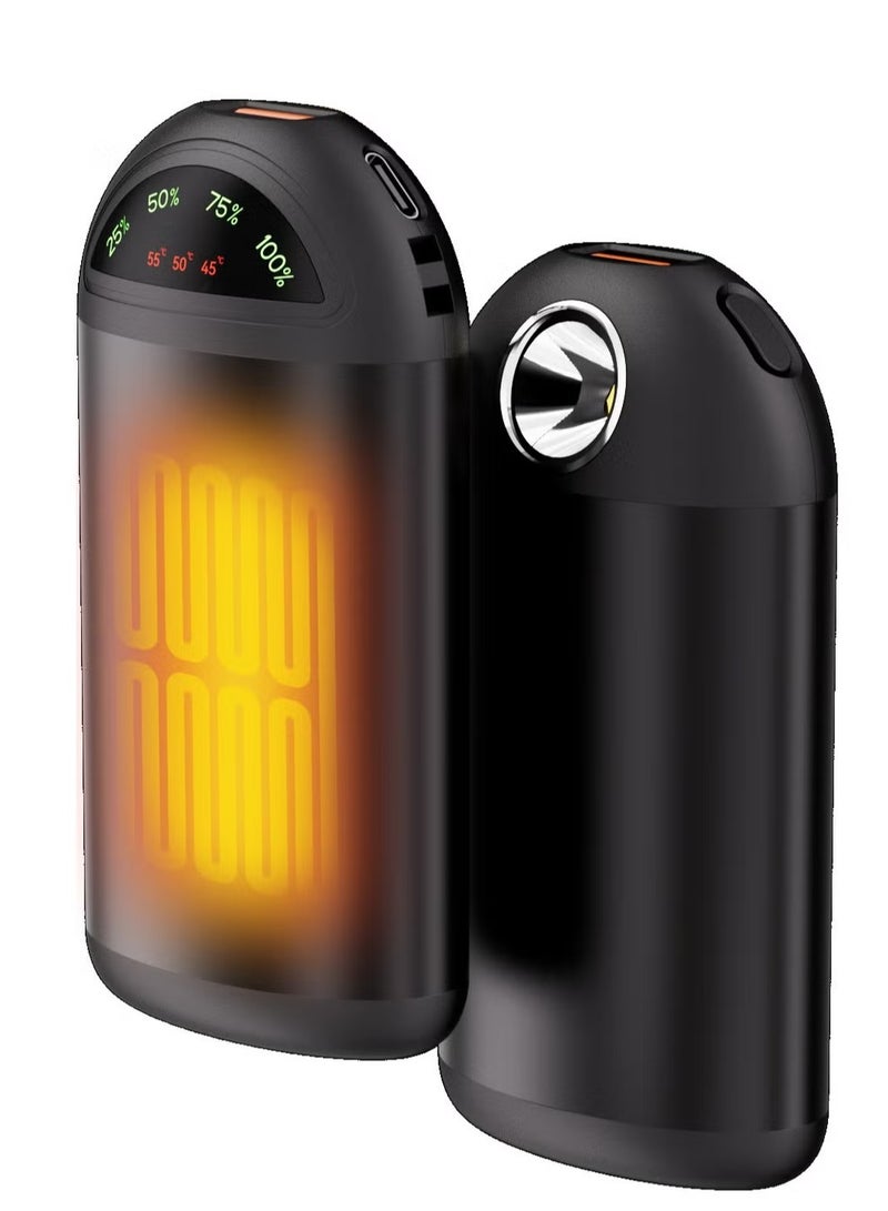 General Rechargeable Hand Warmers 5000mAh Electric Hand Warmer with 3 Levels Heating Pocket Heater Self Heating Heat Pack Portable Winter Gadget  - Image 1