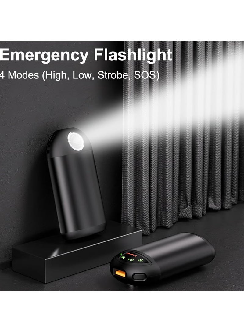 General Rechargeable Hand Warmers 5000mAh Electric Hand Warmer with 3 Levels Heating Pocket Heater Self Heating Heat Pack Portable Winter Gadget  - Image 3