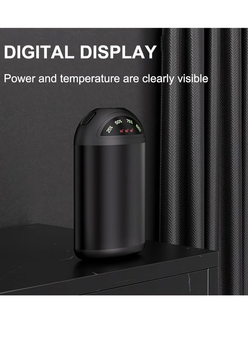 General Rechargeable Hand Warmers 5000mAh Electric Hand Warmer with 3 Levels Heating Pocket Heater Self Heating Heat Pack Portable Winter Gadget  - Image 5