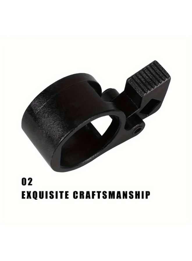 Black Round Head Stainless Steel Steering Gear Lever Ball Joint Removal Wrench Multifunctional Car Inner Ball Head Dismantling Tool 1pc - Image 3