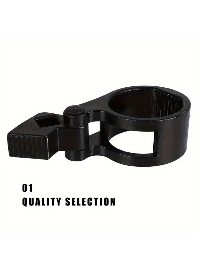 Black Round Head Stainless Steel Steering Gear Lever Ball Joint Removal Wrench Multifunctional Car Inner Ball Head Dismantling Tool 1pc - Image 4