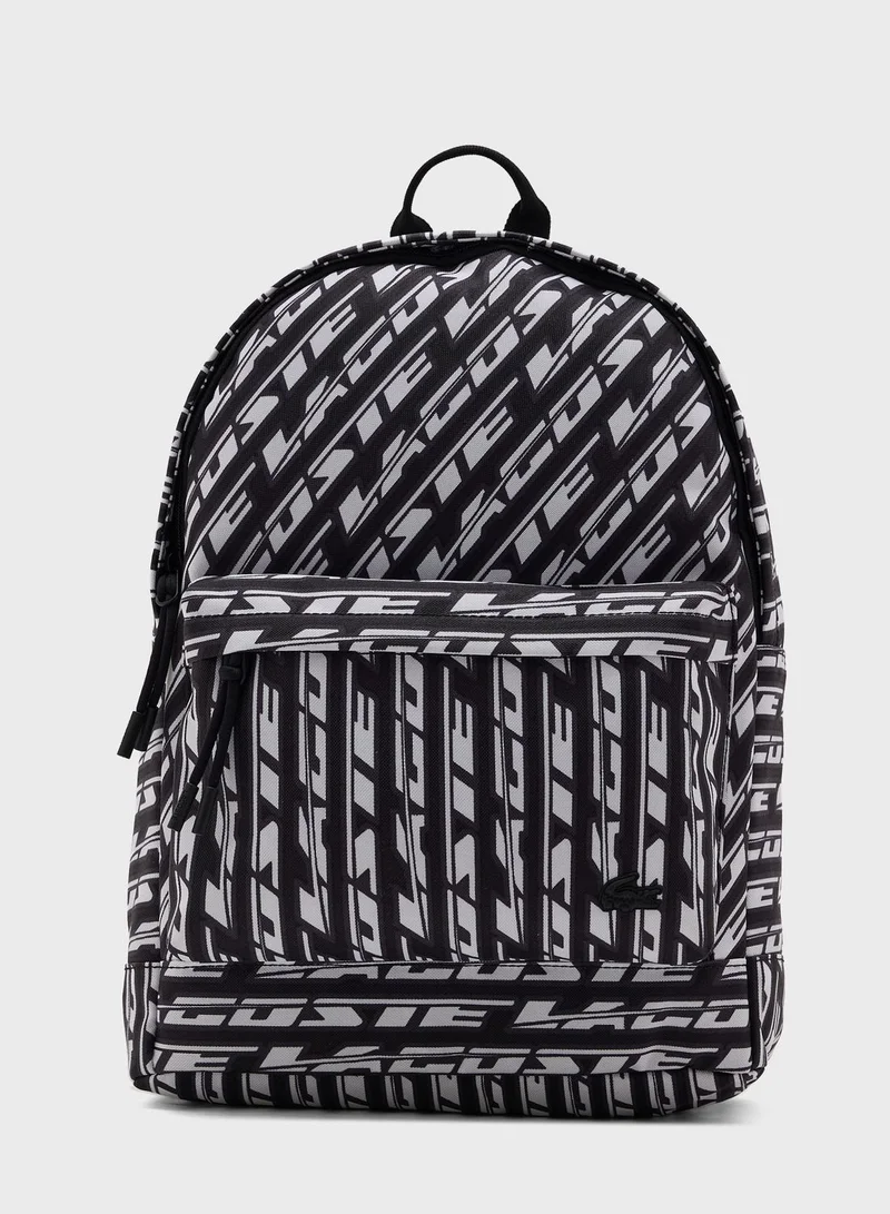 LACOSTE Printed Backpack