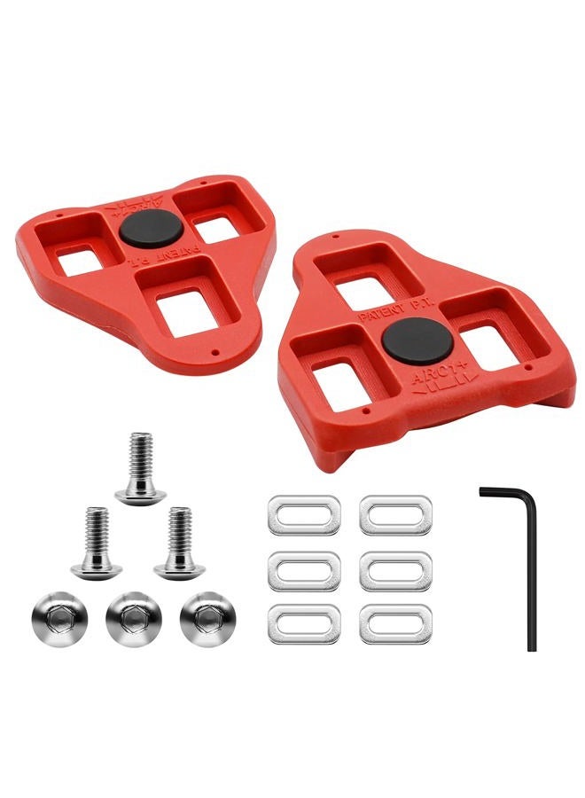 Thinvik Road Bike Cleats Compatible with Look Delta (9 Degree Float)-Indoor Cycling Peloton Pedals & Spining Class Cycle Cleat - Image 5