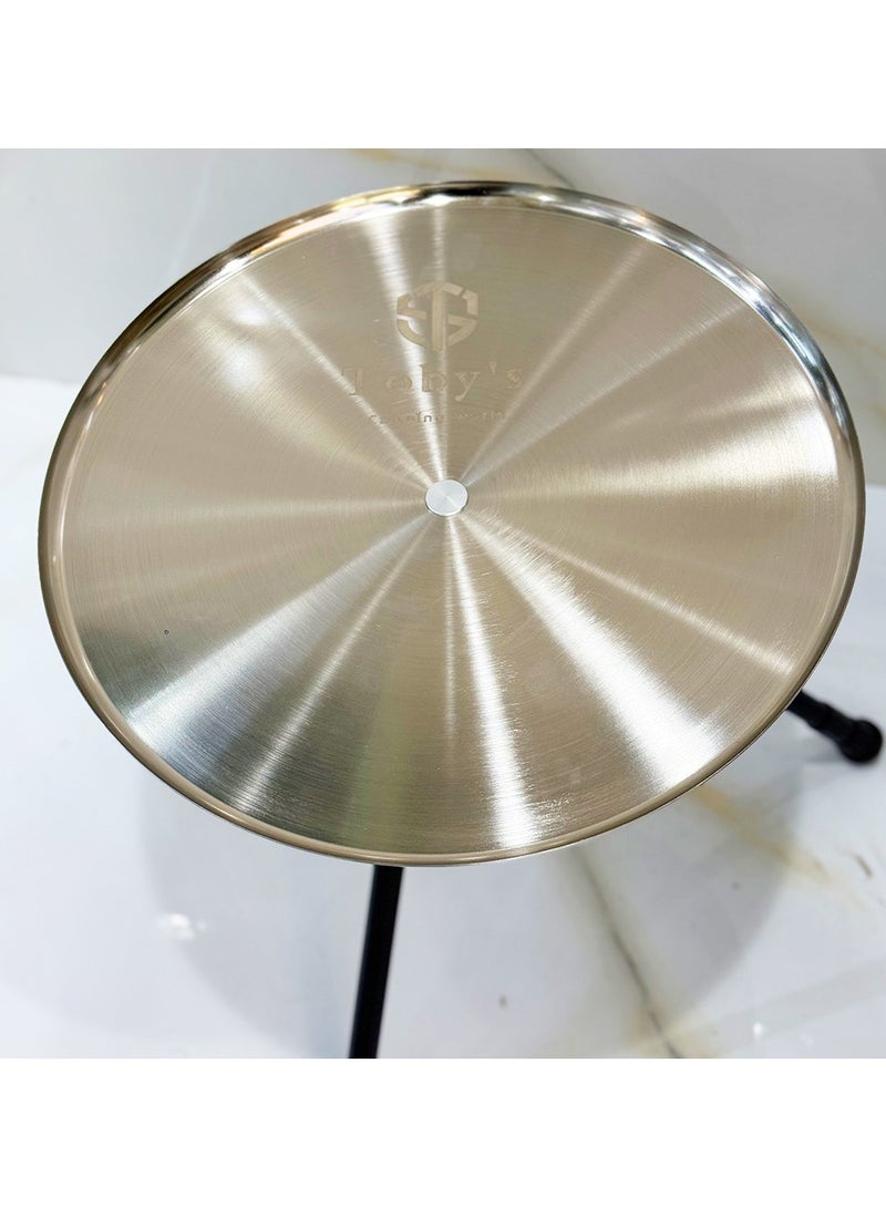 توبيز طقم طاولة تخييم قابلة للطي من Toby’s مع فانوس LED كلاسيكي محمول – خفيف الوزن، متين، قابل للتعديل الارتفاع للنزهات، الرحلات، الشواء والتخييم - Image 4