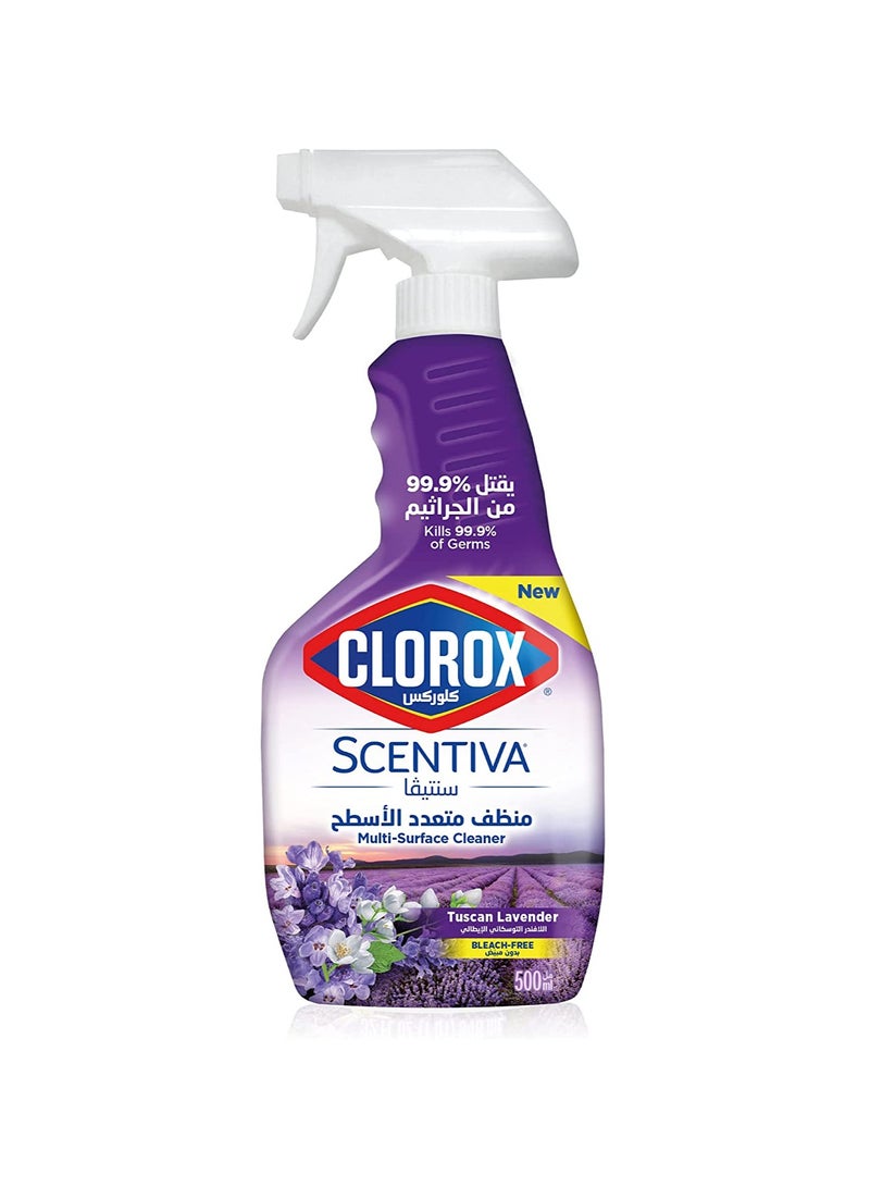 Clorox Scentiva Multi Surface Cleaner Tuscan Lavender 500ml - Image 1