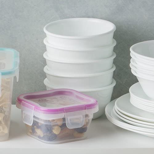 Corelle Livingware Soup/Cereal Bowl  Winter Frost White  18-Ounce - Image 3