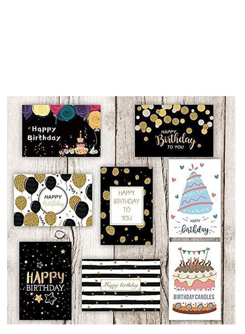 بريميفي بطاقات عيد ميلاد مختلطة، حزمة متعددة مكونة من 24 بطاقة مع 24 ظرفًا - Image 2