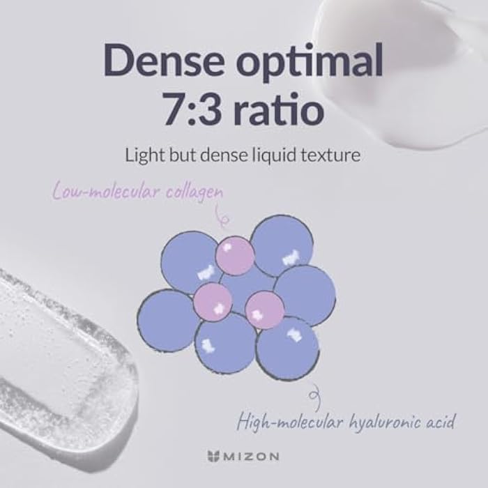 MIZON Hyalugen Water Toner for Deep Hydration and Better Skin Texture with Marine Collagen and Hyaluronic Acid Total Care Korean Skincare(4.39 oz) - Image 4